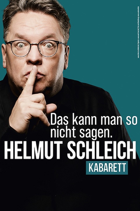 Helmut Schleich - Das kann man so nicht sagen - Hallstadt - 12.10.2024 20:00