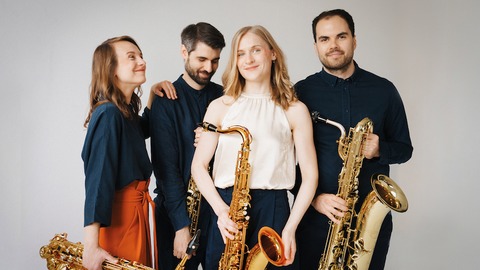 Arcis Saxophon Quartett - Les Six - Filmkonzert - Unterhaching - 29.09.2024 19:00