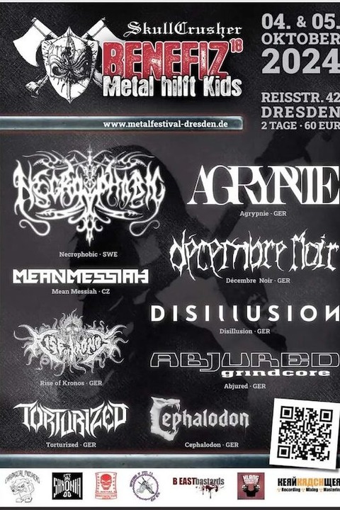 Benefiz 18. Metal hilft Kids - Dresden - 04.10.2024 19:00