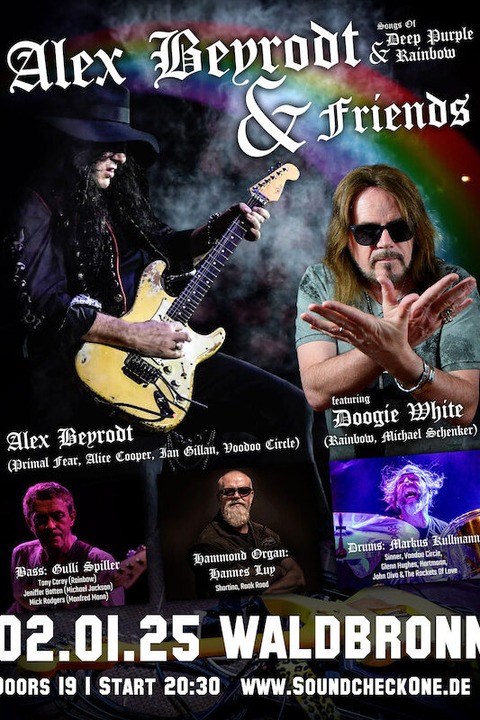 Alex Beyrodt & Friends - feat. Doogie White (Rainbow/Michael Schenker) - Round 5! - Waldbronn - 02.01.2025 19:00