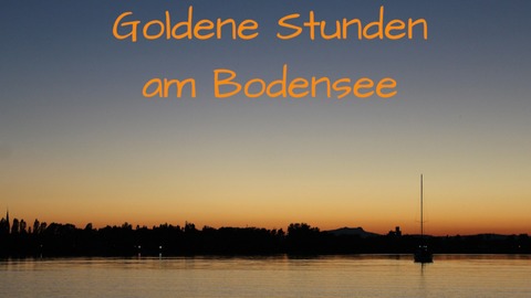 Gefhrter Spaziergang - Goldene Stunden am See - Radolfzell am Bodensee - 09.08.2024 20:00