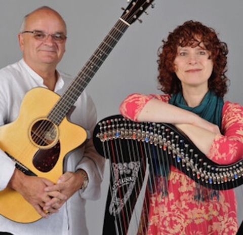 Mire N Chatasaigh & Chris Newman im Folkclub Prisma e.V. Pforzheim - Die Queen der keltischen Harfe und der Flatpick-Meister - Pforzheim - 05.11.2024 20:00