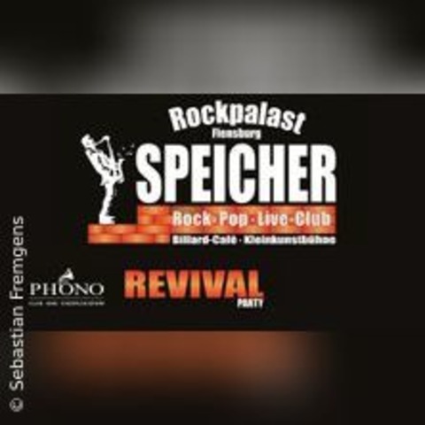 Speicher Revival Party - FLENSBURG - 14.09.2024 21:00