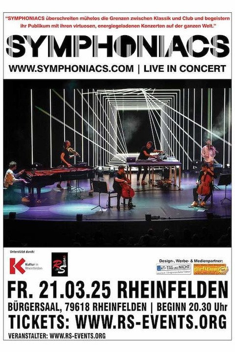 SYMPHONIACS - Live in Concert - Rheinfelden - 21.03.2025 20:30