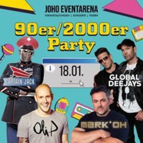 Joho 90er & 2000er Party - BARGESHAGEN - 18.01.2025 18:00