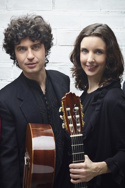 Spanische Saiten - Duo Joncol im Park der Villa Wieser - Herxheim bei Landau - 28.09.2024 19:00