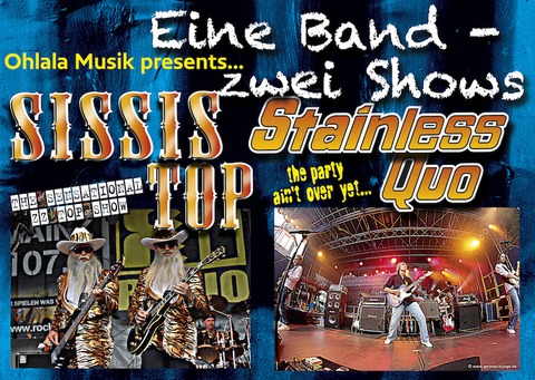 Sissis Top / Stainless Quo - ZZ Top / Status Quo Show - Bensheim - 08.02.2025 20:00