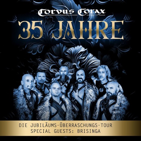 Corvus Corax - 35 Jahre Jubilums - berraschungstour - ab 19 Uhr Vorband Brisinga - Traunreut - 27.12.2024 20:30