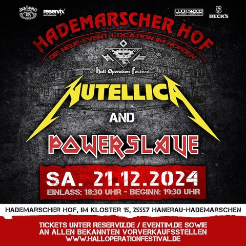 Nutellica & Powerslave - HANERAU-HADEMARSCHEN - 21.12.2024 19:30