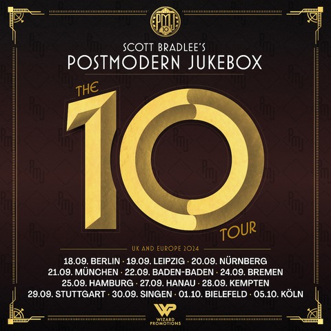 SCOTT BRADLEES POSTMODERN JUKEBOX - The `10 Tour - Hanau - 27.09.2024 19:30