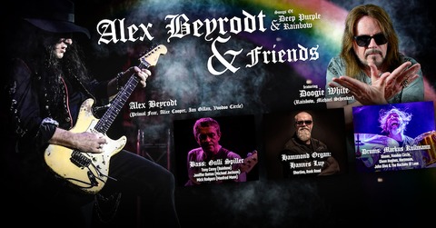 Alex Beyrodt & Friends feat. Doogie White - (Rainbow/Michael Schenker)&#8222; - Bensheim - 04.01.2025 20:00