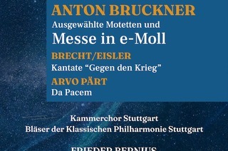 Stuttgarter Kammerchor-Frieder Bernius - Bruckner-Messe in e-moll