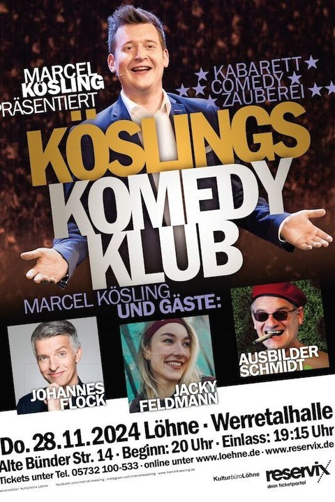 Kslings Komedy Klub - Lhne - 28.11.2024 20:00