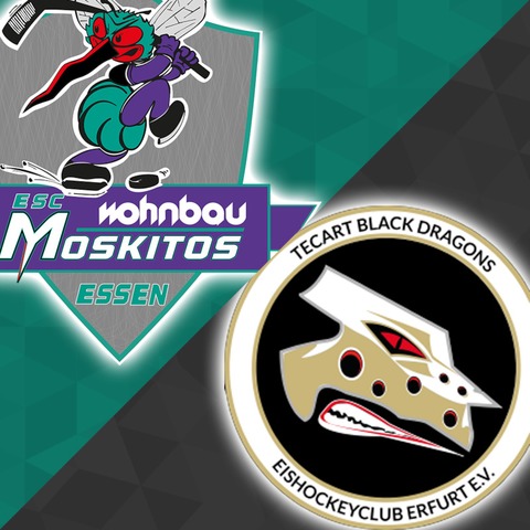 ESC Wohnbau Moskitos Essen - TecArt Black Dragons Erfurt - Essen - 25.10.2024 20:00