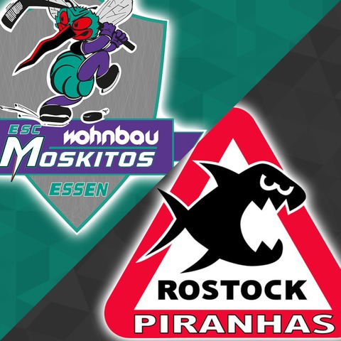 ESC Wohnbau Moskitos Essen - Rostock Piranhas - Essen - 24.11.2024 18:30