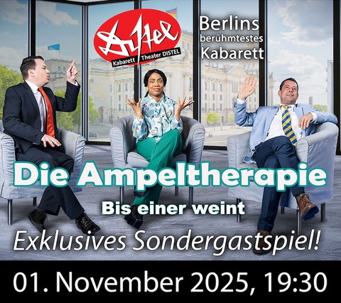 Die Ampeltherapie - Bis einer weint - Bad Freienwalde - 01.11.2025 19:30