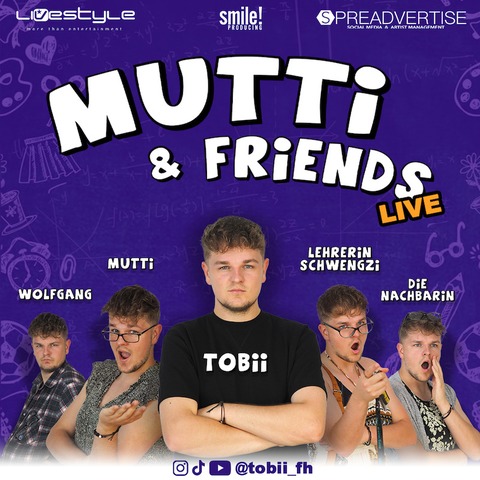 Tobii Live - Mutti & Friends - Duisburg - 05.04.2025 20:00