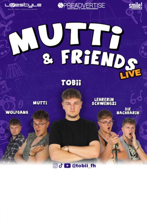 Tobii Live - Mutti & Friends - Hannover - 26.03.2025 19:00