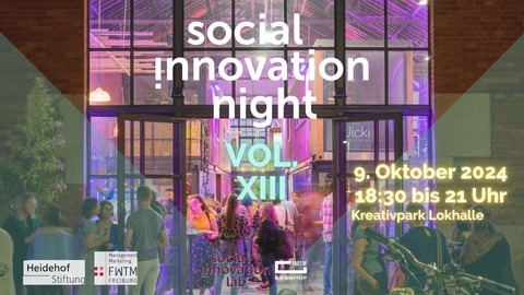 Social Innovation Night - Freiburg - 09.10.2024 18:30