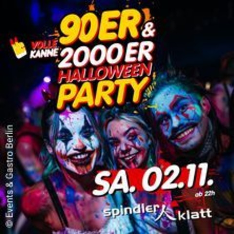 Volle Kanne 90er 2000er Halloween Party - BERLIN - 02.11.2024 22:00