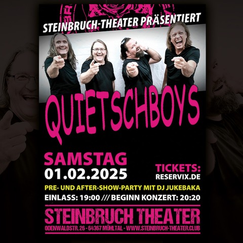 Die Quietschboys 2025 - Die Quietschboys mit neuen Songs - Mhltal - 01.02.2025 20:00