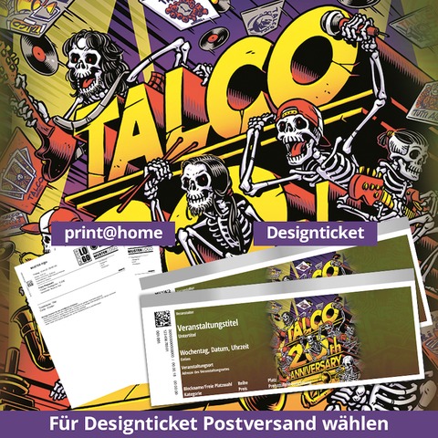 TALCO - 20th ANNIVERSARY - FESTIVALTICKET - Berlin - 07.02.2025 19:00