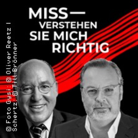 Gregor Gysi & Prof. Dr. Christian Schertz: Missverstehen Sie mich richtig! - BERLIN - 01.12.2024 18:00