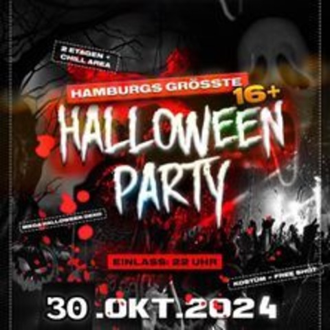 XXL Halloween Party - HAMBURG - 31.10.2024 22:00