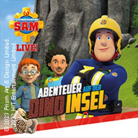 Feuerwehrmann Sam Live! - Abenteuer auf der Dino-Insel - RIESA - 14.12.2024 16:00