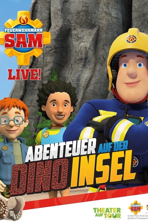 Feuerwehrmann Sam Live! - Abenteuer auf der Dino-Insel - Uhingen - 02.02.2025 15:00