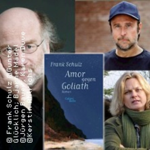 Literatur LIVE - Bjarne Mdel, Karen Duve & Frank Schulz lesen Amor gegen Goliath - BERLIN - 15.09.2024 18:00