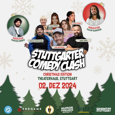 Best of Comedy Clash Christmas Edition - Stuttgart - 02.12.2024 20:00