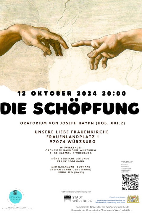 Joseph Haydn, Die Schpfung - Wrzburg - 12.10.2024 20:00