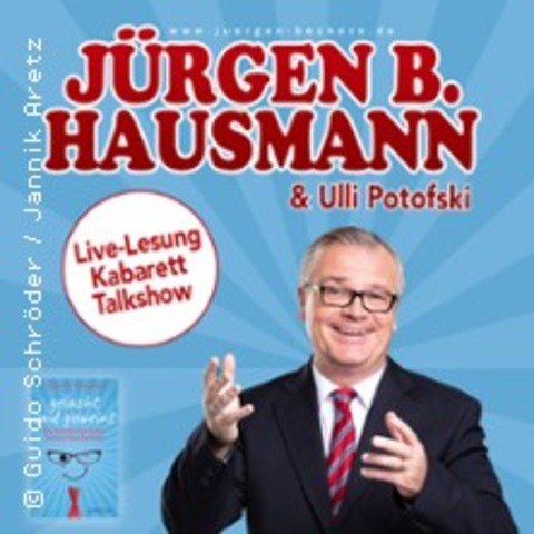 Jrgen B. Hausmann & Ulli Potofski - Live-Lesung-Kabarett-Talkshow - AACHEN - 27.10.2024 11:00