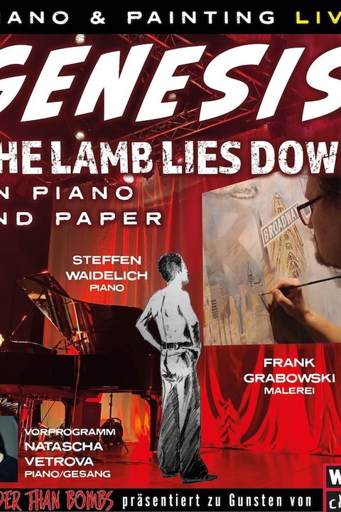 Genesis - The lamb lies down on piano & paper - Piano-Konzert mit Live-Malerei - Dinslaken - 12.10.2024 20:00