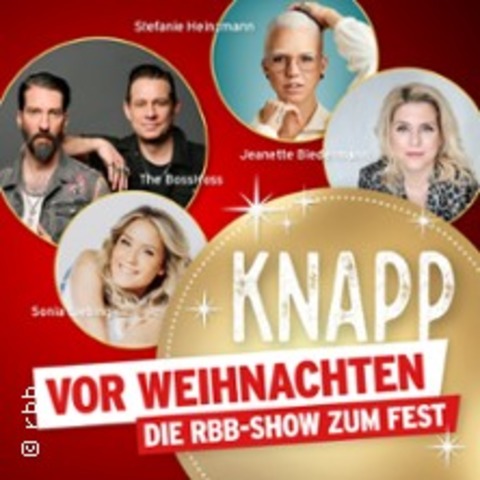 Knapp vor Weihnachten - Die rbb Show zum Fest - BERLIN - 04.12.2024 19:00