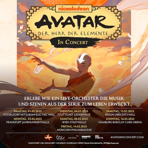 AVATAR | VIP UPGRADE - Stuttgart - 04.03.2025 20:00