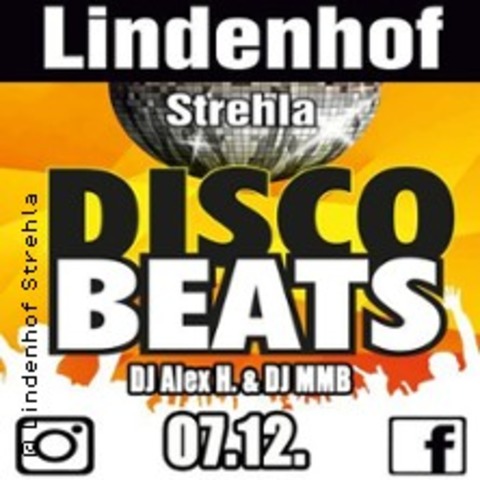 Disco Beats - DJ Alex H. & DJ MMB - STREHLA - 07.12.2024 21:30