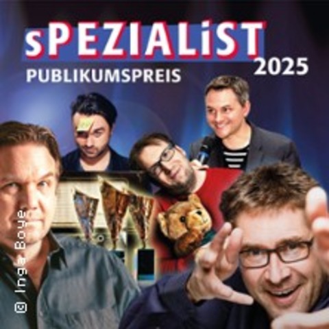 Publikumspreis sPEZIALiST 2025 - Grandiose Show der Lieblinge & Preisvergabe - Hannover - 15.01.2025 19:30