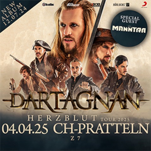 dArtganan - Herzblut Tour 2025 - Pratteln - 04.04.2025 20:00