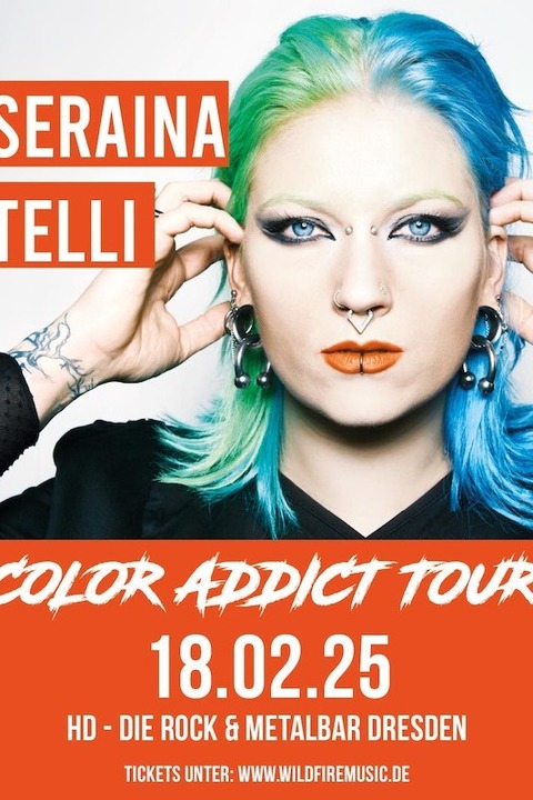 Seraina Telli - Color Addict Tour 2025 - DRESDEN - 18.02.2025 19:30