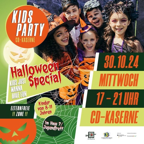 kids just wanna have fun - Die Halloweenparty fr alle zwischen 8 und 11 Jahren - Celle - 30.10.2024 17:00