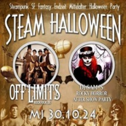 Steampunk Halloween mit Off Limits - OLDENBURG - 30.10.2024 20:00