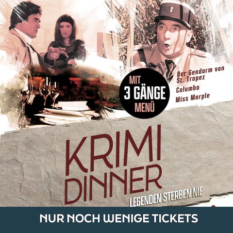 Krimidinner  Louis und die Auerirdischen  Legenden sterben nie - Freital - 20.10.2024 19:00