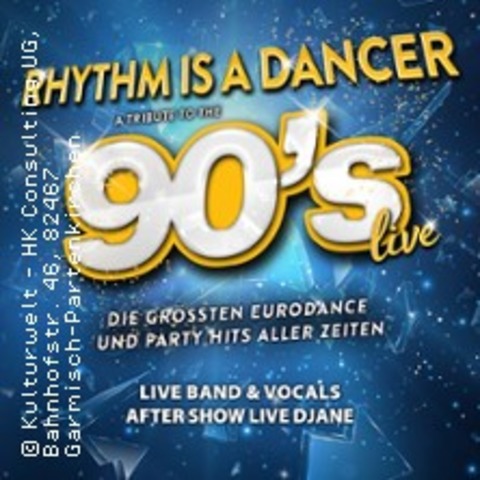 Rhythm is a Dancer - Eurodance Tribute - Hockenheim - 27.09.2024 20:00