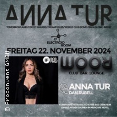 Anna Tur Live - BAD DRKHEIN - 22.11.2024 21:00