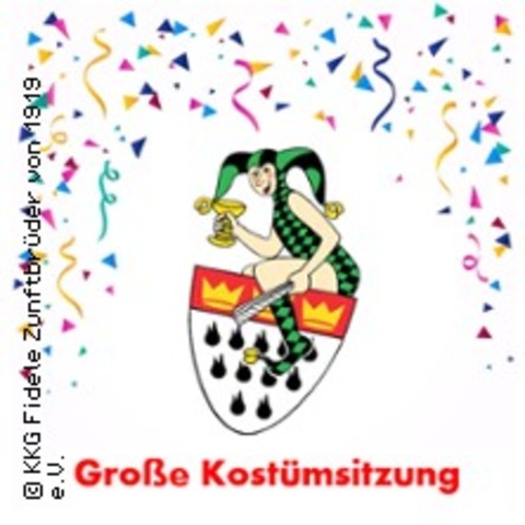 Groe Kostmsitzung - KKG Fidele Zunftbrder von 1919 e.V. - Kln - 22.02.2025 19:00