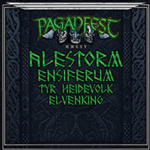 Paganfest 2025 - mit Alestorm - Ensiferum - Tr - Heidevolk - Elvenking - Hannover - 03.02.2025 18:20