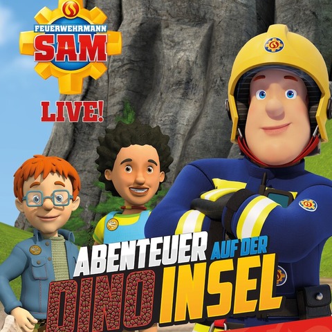 Feuerwehrmann Sam Live! - fr Kiga`s & Schulen - Abenteuer auf der Dino-Insel - Traunreut - 17.01.2025 10:00