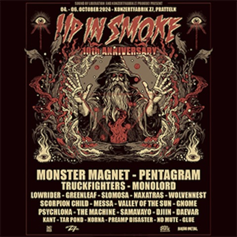 Up In Smoke - 3 Day Festival Ticket - Pratteln - 04.10.2024 17:00